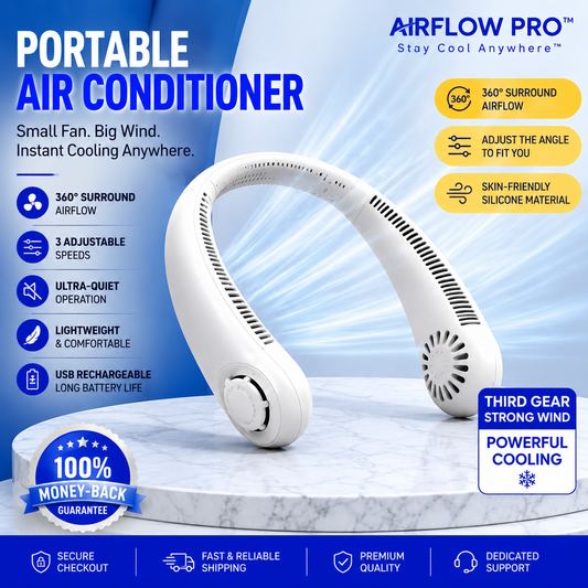 AirFlow Pro™ Portable Neck Fan